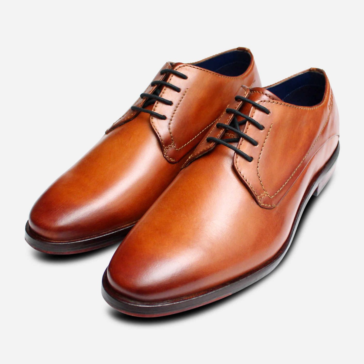 formal leather shoes with laces