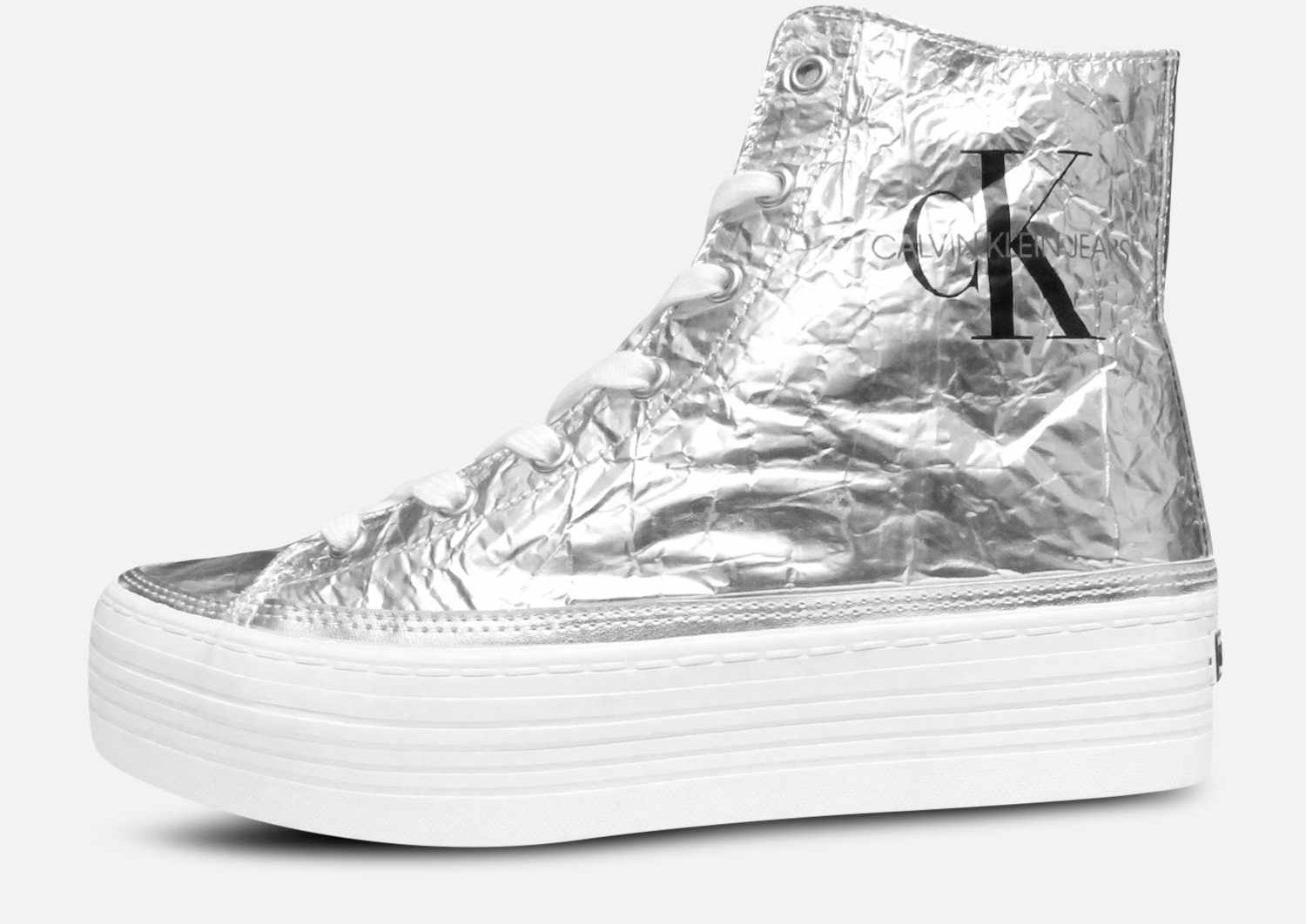 Calvin klein on sale metallic shoes