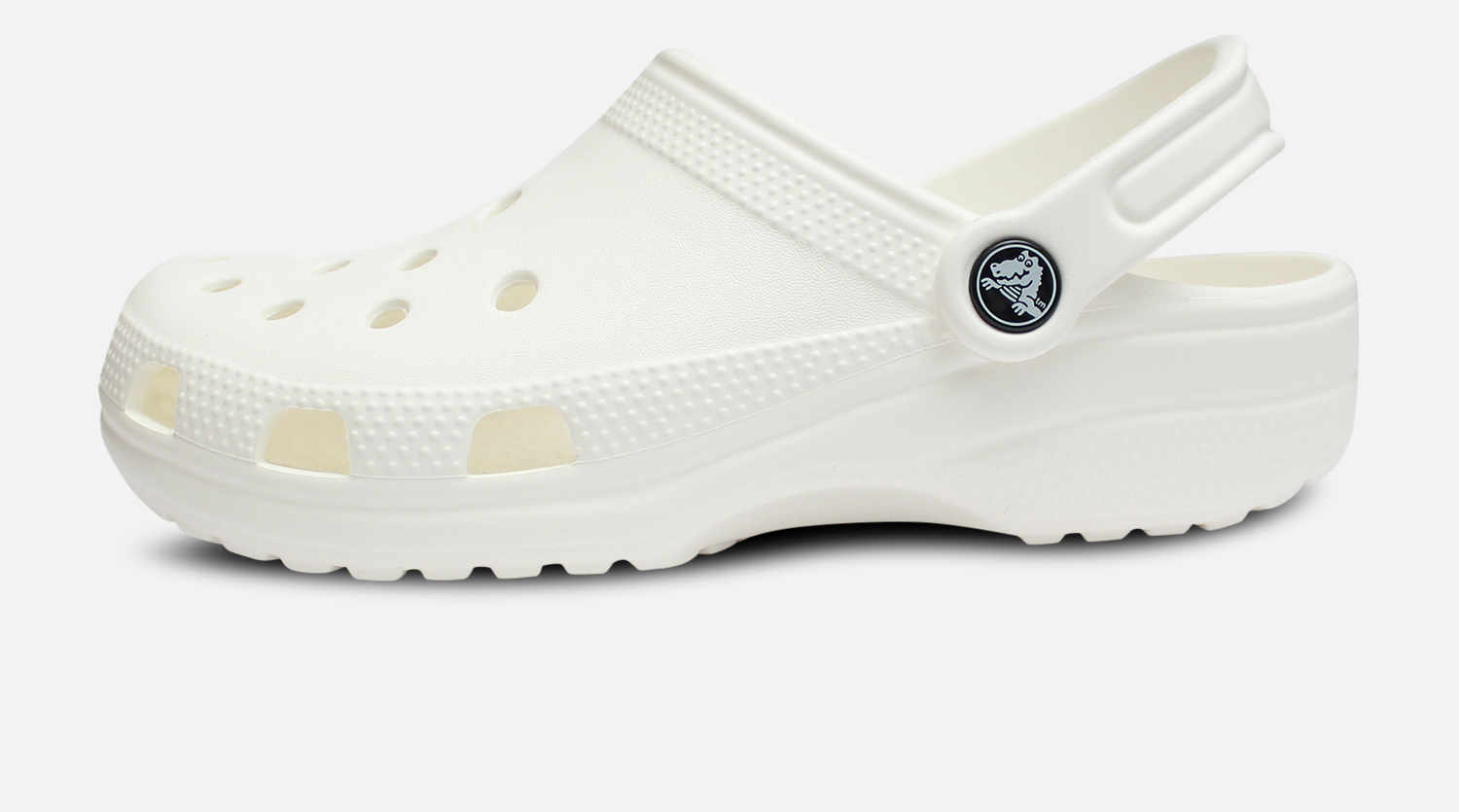 ladies white crocs