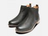 Barbour Abigail Quilted Chelsea Boots in Black Leather