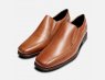 Square Toe Slip On Loafers in Tan by Anatomic Shoes