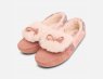 Barbour Warm Lined Pink Slippers with Gift Box
