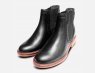 Barbour Classic Ankle Chelsea Boots in Black Leather