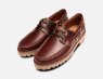 Barbour Mens Brown Stern Boat Shoes with Rubber Sole