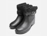 Barbour Fleece Lined Black Weatherproof Walking Boot