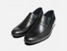 Vanquish Designer Loafers in Black Polished by Exceed Shoes