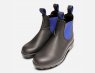 Ladies Blundstone 515 Ankle Chelsea Boots in Black & Blue