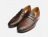 Brown Mens Weave Shoes by Arthur Knight