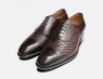 Dark Brown Weave Shoes by Carlos Santos