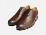 Steptronic Formal Brown Wingcap Oxford Mens Lace Up Shoes