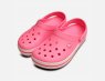Crocs Pink Lemonade and White Crocband Designer Clogs