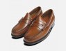 Classic Mens Honey Brown Larson Penny Loafers GH Bass Weejuns