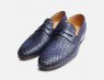 Weave Loafers in Navy Blue by Arthur Knight