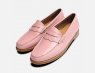 Pink Patent Leather Ladies Penny Loafers Bass Shoes