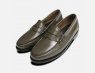 State Grey Patent Leather Bass Slip On Shoes