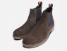 Thomas Partridge Chocolate Brown Suede Cranwell II Chelsea Boots