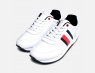 Tommy Hilfiger Classic White Corporate Leather Sneakers