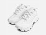 All White Designer CAT Chunky Intruder Trainer Shoes