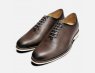 Grey Wholecut Oxford Lace Up by Anatomic Shoes