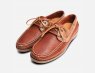 Anatomic & Co Rust Brown Nubuck Comfort Boat Shoes