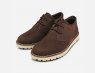 Barbour Casual Chocolate Brown Mens Nubuck Shoes