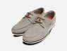 Barbour Grey Nubuck Leather Capstan Boat Shoes