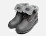 Barbour Warm Lined Waterproof Hamsterly II Boots in Grey