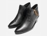 Barbour International Supple Black Nappa Heeled Zip Boot