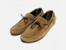Barbour Olive Taupe Suede Leather Driving Shoe Moccasins