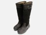 Barbour Tall Black Quilted Waterproof Womens Walking Boots