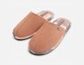 Barbour Designer Pink Suede Mule Slippers with Gift Box