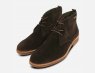 Barbour Chocolate Brown Suede Lace Up Chukka Boots