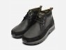 Barbour Mens Waxy Black Designer Lace Up Boots