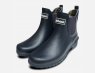 Barbour Ladies Wilton Chelsea Boot Welly in Navy Blue