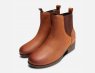 Barbour Eden Heeled Ankle Chelsea Boots In Brown