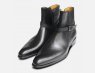 Designer Black Calf Jodhpur Zip Boots