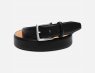 Black Leather Arthur Knight Belt Made in England