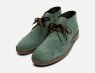 Pine Green Suede Italian Mens Designer Desert Boots