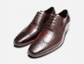 Premium Oxford Brogues in Brown Polished by John White