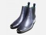 Navy Blue Chelsea Boot Brogues by Exceed Shoes