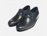 Vanquish Designer Loafers in Antique Navy Blue by Exceed Shoes