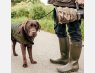 Barbour Luxury Quilted Olive Green Dog Coat