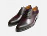 Executive Dark Aubergine Purple Oxford Shoes