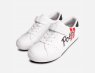 Ralph Lauren Polo White Leather Kids Theron II Shoes