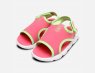 Ralph Lauren Polo Neoprene Pink & Lime Kids Shoes