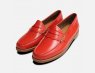 Lipstick Patent Leather Ladies Penny Loafers Bass Shoes