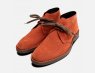 Rust Suede Italian Mens Designer Desert Boots