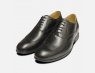 Steptronic Formal Black Wingcap Oxford Mens Lace Up Shoes