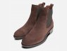 Brown Suede Leather Tamaris Ladies Ankle Chelsea Boots
