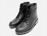 Tommy Hilfiger All Black Warm Commander Lace Up Boots